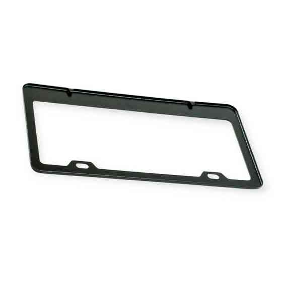 Рамка під номер книжка "америка" нержавіюча сталь 30,5х15,5 см (2 отвори) чорна Мукачево