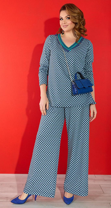 Стильний брючний костюм Київ - фото 2