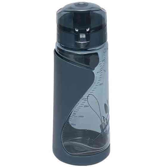 Пляшка для води "Циліндр" 6907(Blue) синя 0,5 л Вінниця