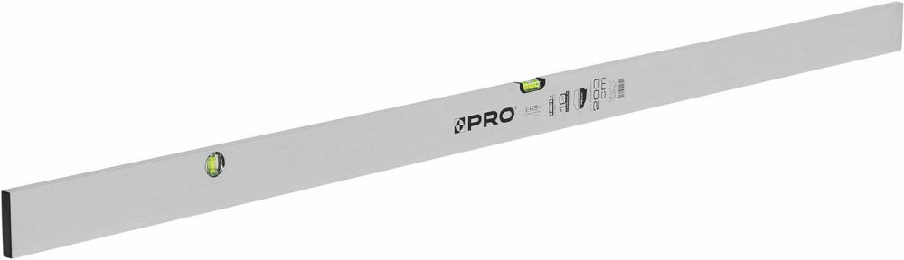Правило-рівень від польського виробника "PRO", горизонтальний і вертикальний виміри, без ручок, довжина 3,0 м Київ - фото 1