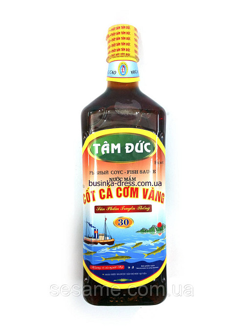 Рибний соус Fish Sause NUOC MAM TAM DUC 30°, 900 ML. (В'єтнам) Харків - фото 1