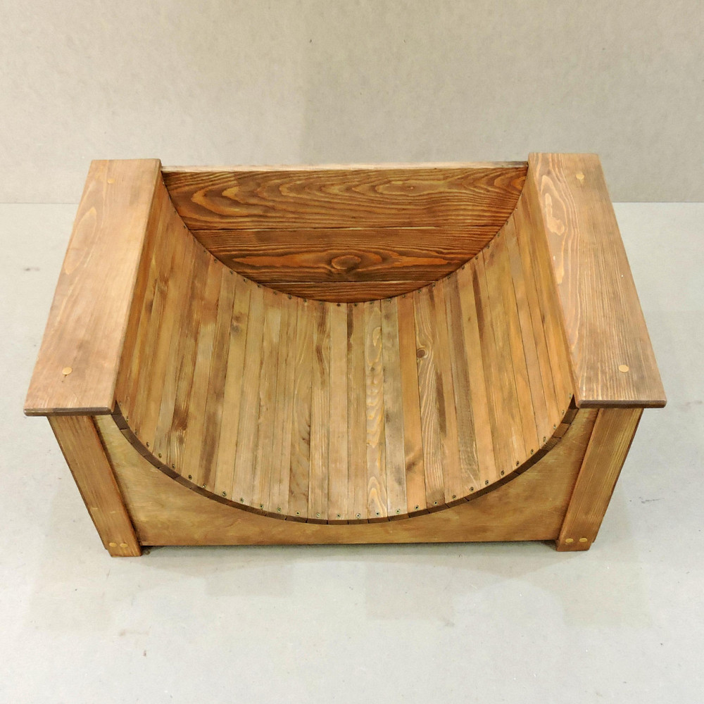 Дровница деревянная 