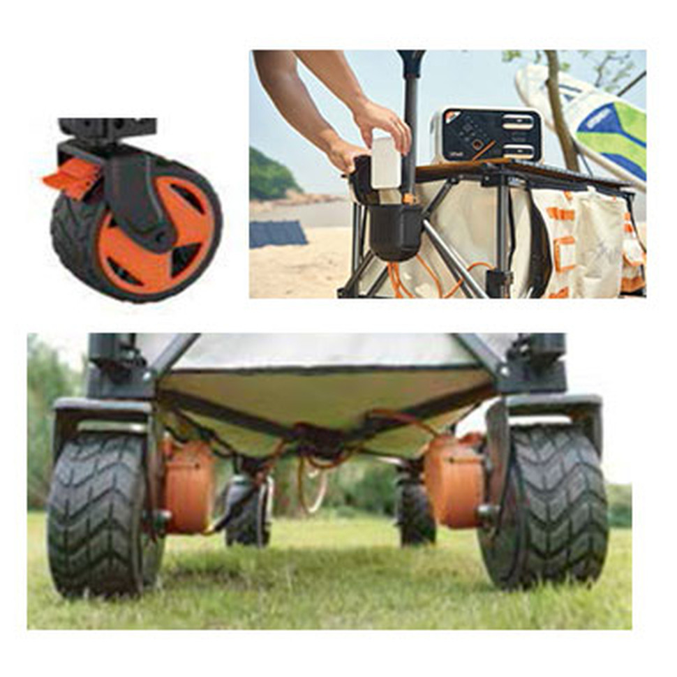 Акумуляторний візок з двигуном від павербанку Litheli (2шт УМБ Litheli Power Bank 20000 mAh, 45 W в комплекті) Рівне - фото 2