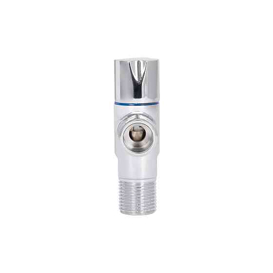 Кран кутовий Thermo Alliance Standart (ручка кругла) з керам.буксою 1/2"Н х 1/2"Н SF342W1515 Київ