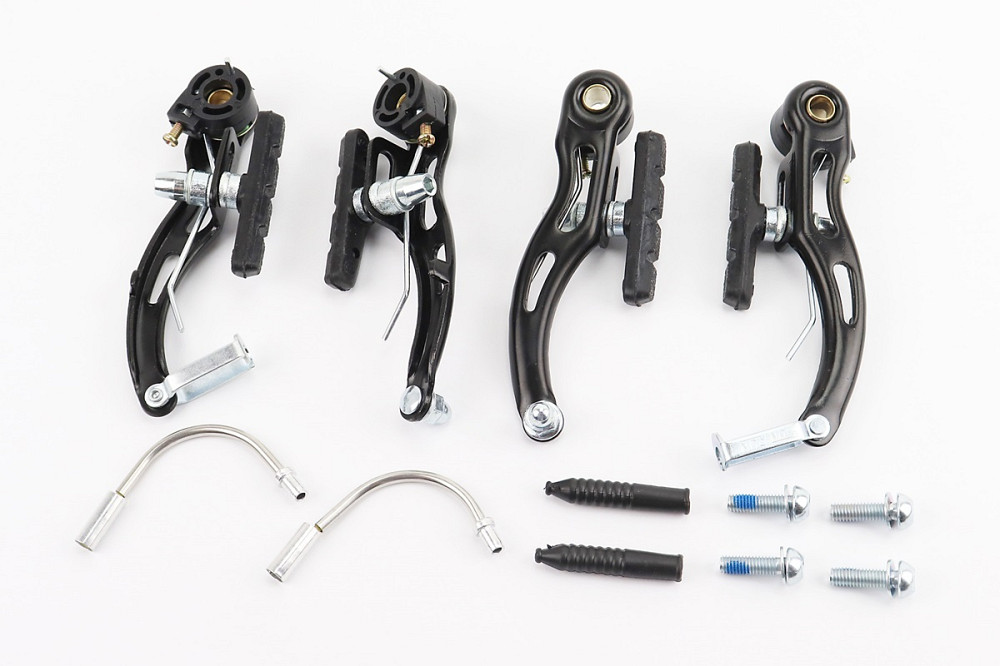 Гальмо V-brake 110мм (2 колеса), чорне СВ-117 Киев - изображение 1