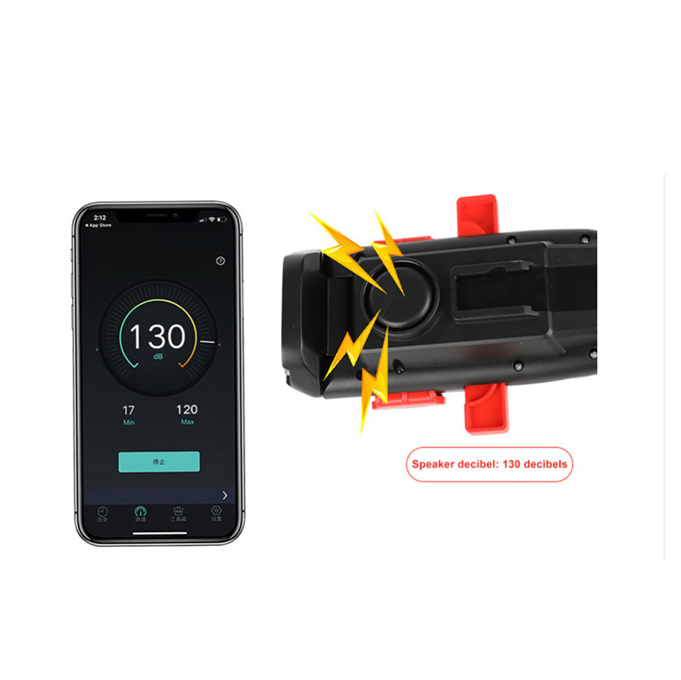 Фара для велосипеда з утримувачем телефону та сигналом DEN-078 Feel Fit Бровари - фото 5