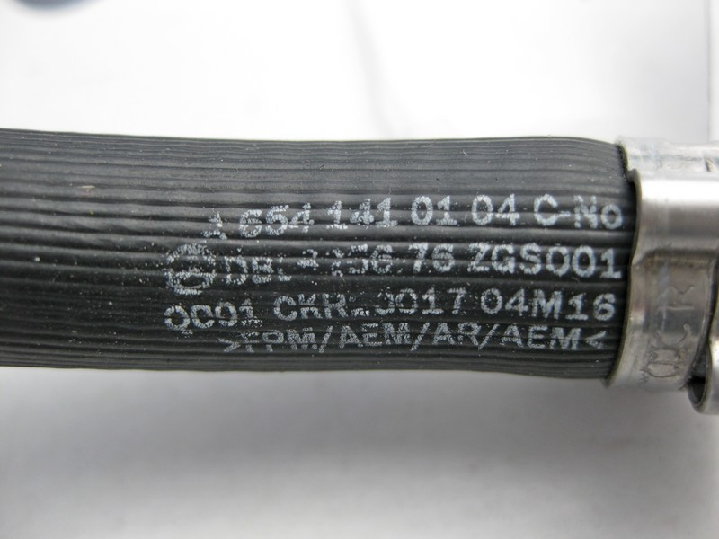 Mercedes-Benz  A6541410104 Шланг датчика фільтра сажі для двигуна OM654 2.0 Diesel C-Class W205 E-Class W213 Одеса - фото 3