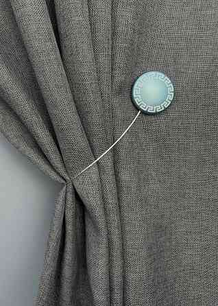 Магниты для штор и гардин Афина 2 шт Голубой (81-264) Киев