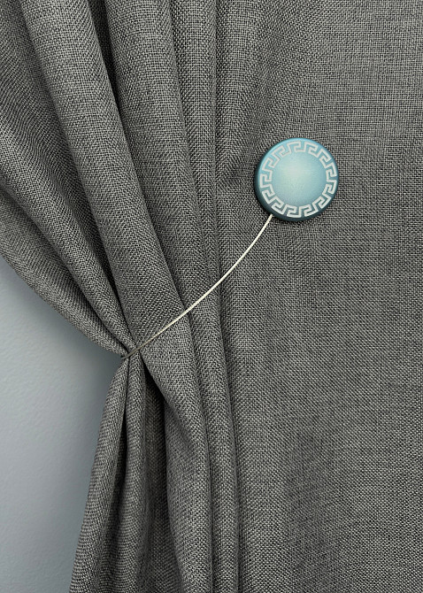 Магниты для штор и гардин Афина 2 шт Голубой (81-264) Киев - изображение 5