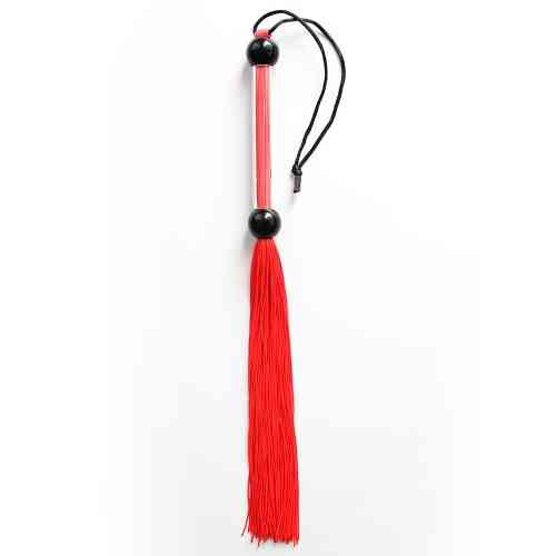 Кнут красный, ручка из шариков FLOGGER, 39 см Sex Aura Киев