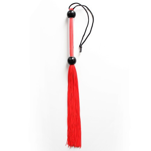 Кнут красный, ручка из шариков FLOGGER, 39 см Sex Aura Киев - изображение 1