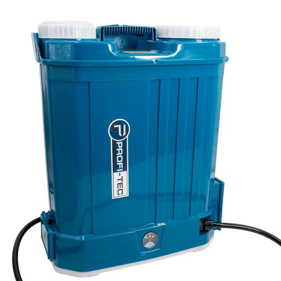 Мощный аккумуляторный опрыскиватель PROFI-TEC PS1610 : с АКБ 12V 8Ah, бак 16л (005970) Киев