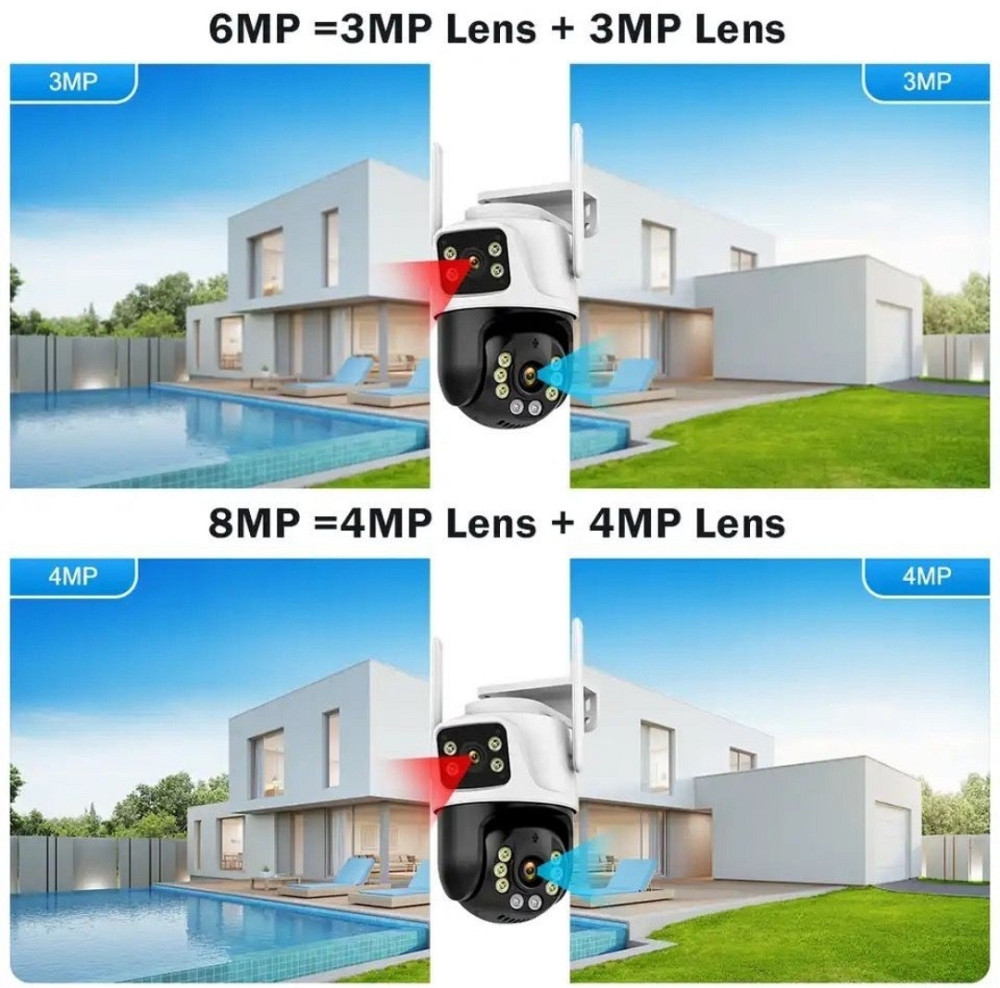 Відеокамера вулична lCSEE WI-FI поворотна Київ - фото 3