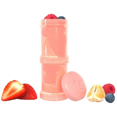 Контейнер для хранения продуктов Twistshake 2шт 100мл, 78310 светло-персиковый (69855) Винница - изображение 2