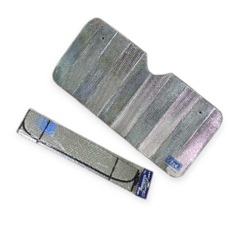 Шторка зеркальная (130x60см) s солнцезащитная Мукачево - изображение 1