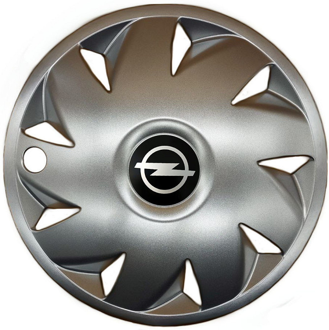 Автомобильные модельные колпаки R14 Opel 210 4шт, SJS, серебряные Киев - изображение 1