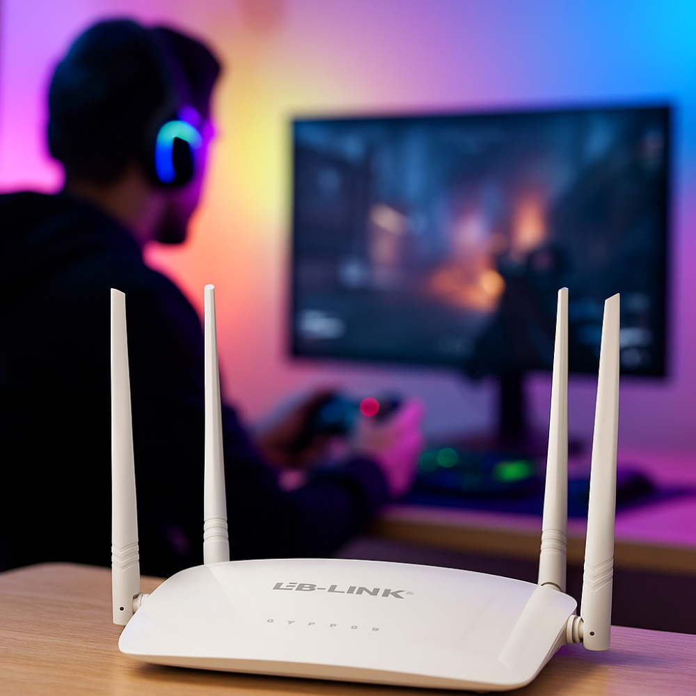 Wi-fi роутер до 300 Mbps LB-LINK BL-WR450H SBR Киев - изображение 2