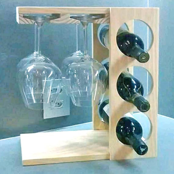 Настільна винна полиця "Глобарі" бланже Миколаїв - фото 1