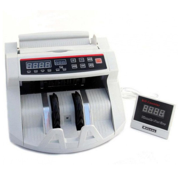 Машинка для счёта денег Bill Counter UKC MG-2089, Счетная машинка для банкнот XW-911 с детектором Киев - изображение 2