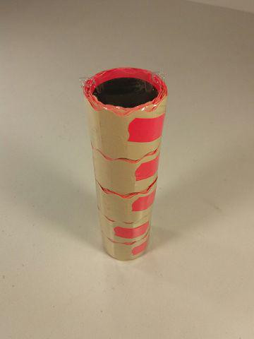 Паперовий цінник маленький малиновий (р15*25мм) 3м (5 шт) Харків - фото 1