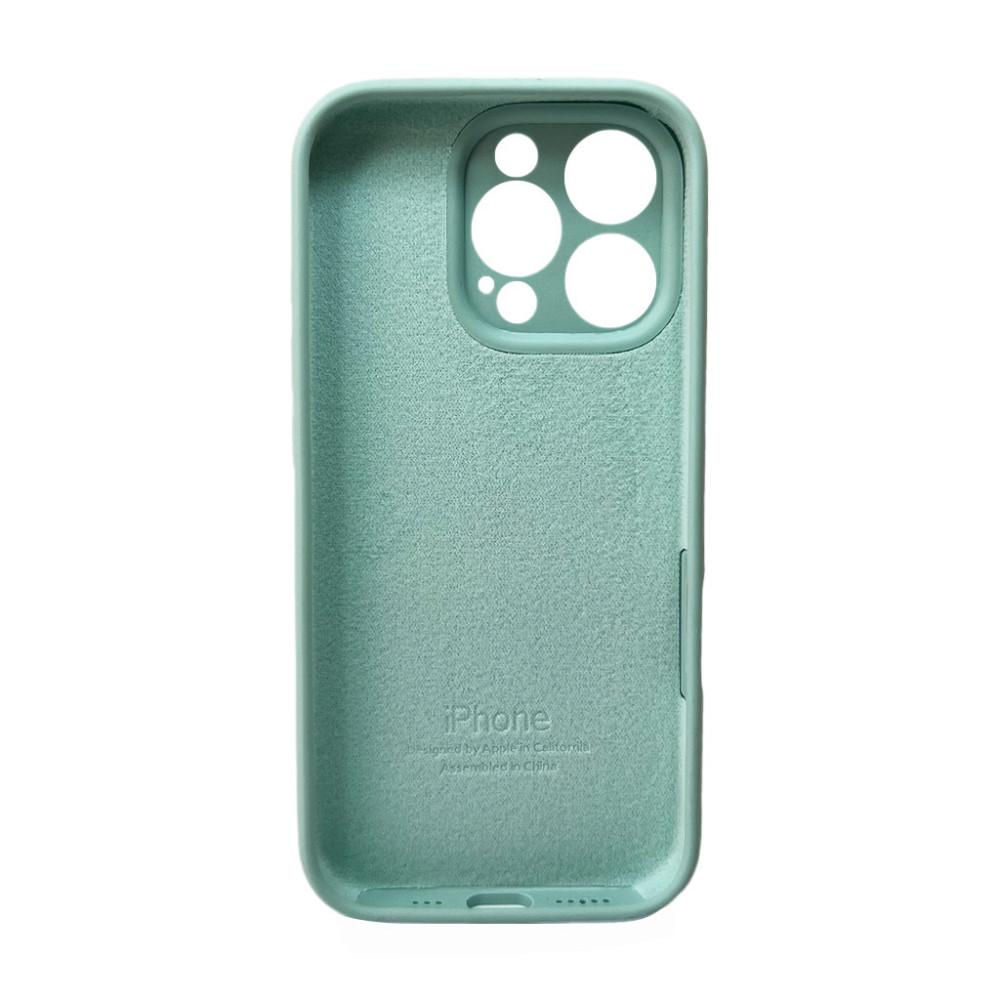 Чохол для смартфона Silicone Full Case AA Camera Protect for Apple iPhone 16 Pro 48,Sky Blue Київ - фото 3
