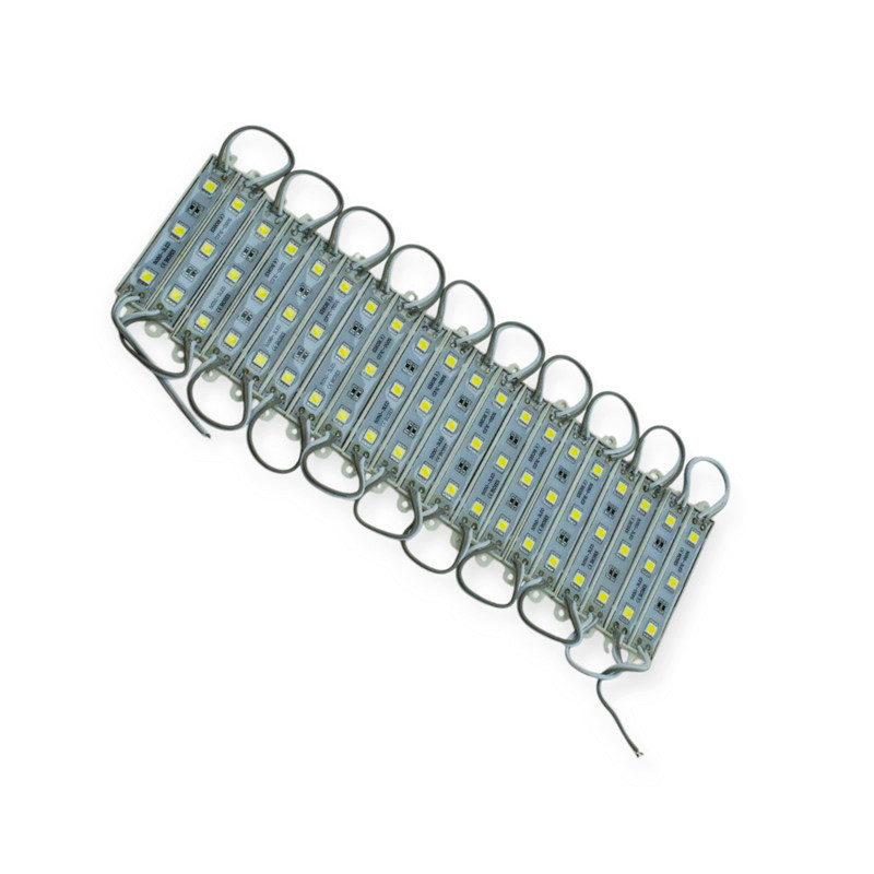 Модуль светодиодный 12V Белый 3 SMD 5050 0, 72W (20шт) Мукачево - изображение 1