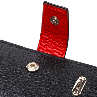 Гаманець Canpellini З натуральної шкіри Чорний (21728) Вінниця - фото 9