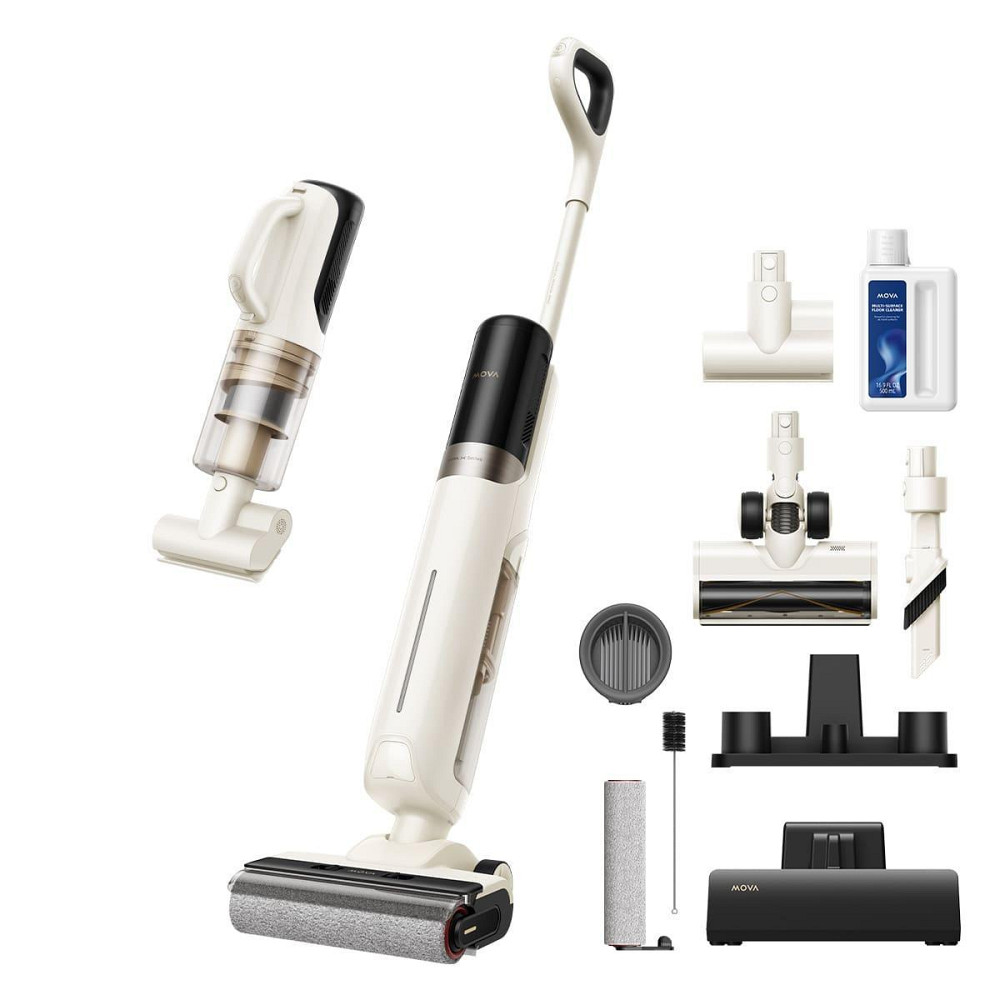 Акумуляторний мийний пилосос Dreame Mova K30 Mix (HMV24A) ( Білий ) Харків - фото 1