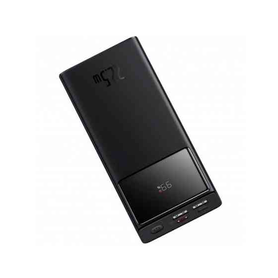 Зовнішній акумулятор Baseus Star-Lord Digital Display Fast Charge Power Bank 20000mAh 22.5W Black Київ
