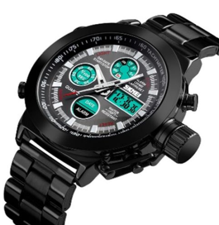 Годинники наручні SKMEI 1515BK, ЧОРНИЙ, 9760 Дніпро