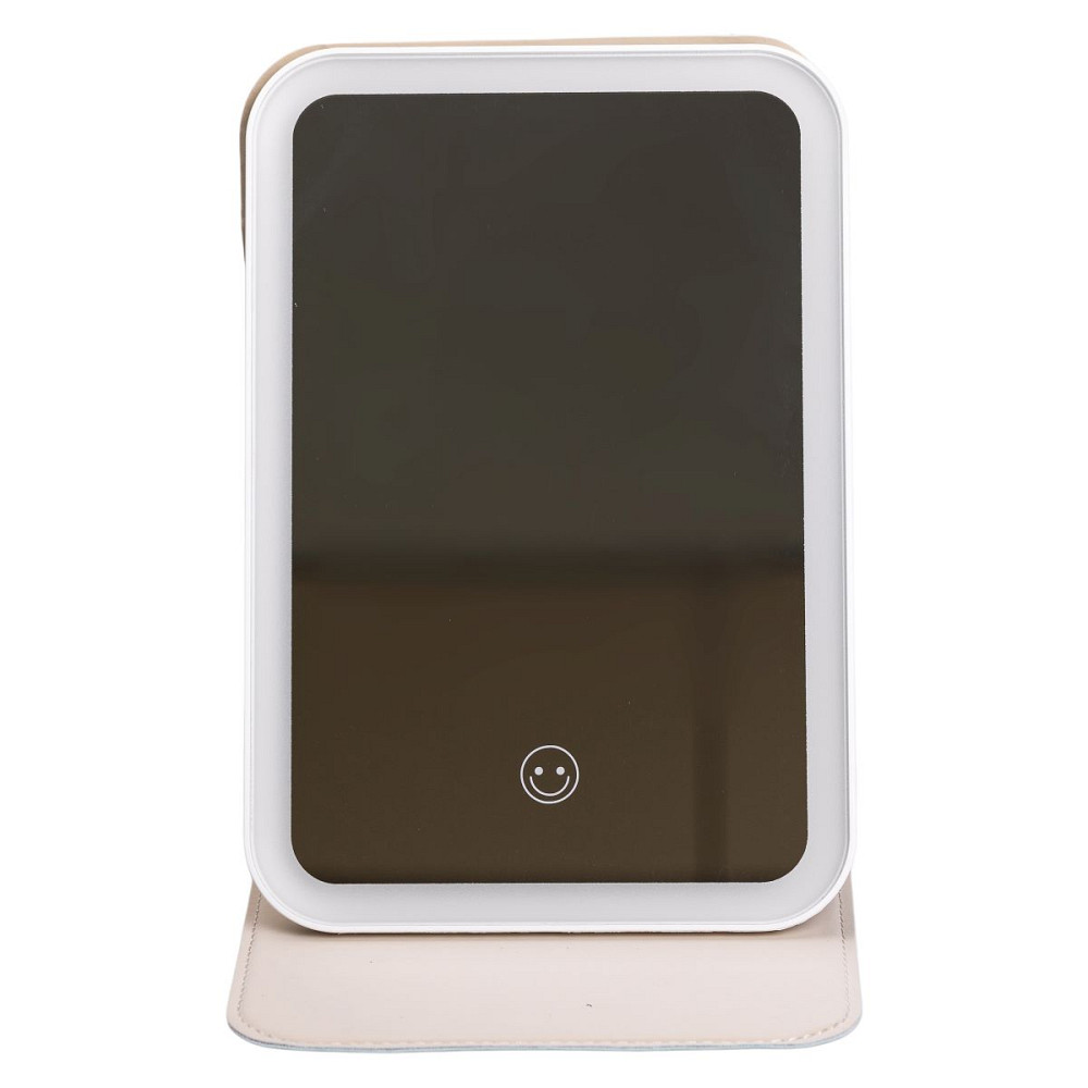 Yiwu Дзеркало з лед підсвічуванням настільне складне 19.5х13.5 см косметичне для макіяжу HP-10- Коломыя - изображение 5