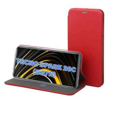 Чохол до мобільного телефона BeCover Exclusive Tecno Spark 20C (BG7n) Burgundy Red (711247) Вінниця
