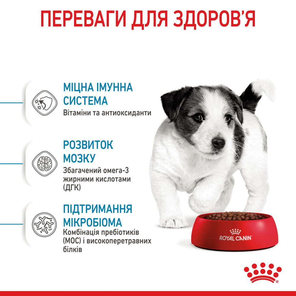 Корм для щенков малых пород ROYAL CANIN MINI PUPPY 2.0 кг Киев - изображение 4