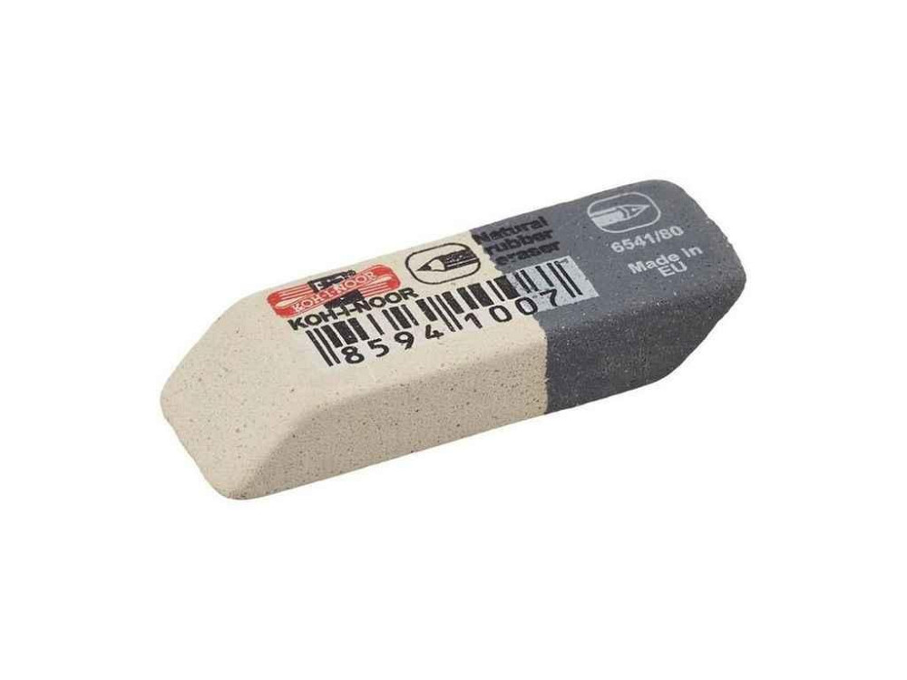 Гумка біло-сіра 6541/80, K-І--N ТМ LEADER Київ - фото 1