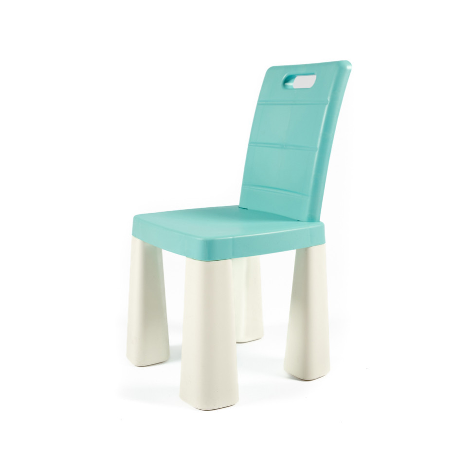 Дитячий стілець-табурет 04690/1/2/3/4/5 висота табуретки 30 см Бірюзовий Вінниця - фото 1