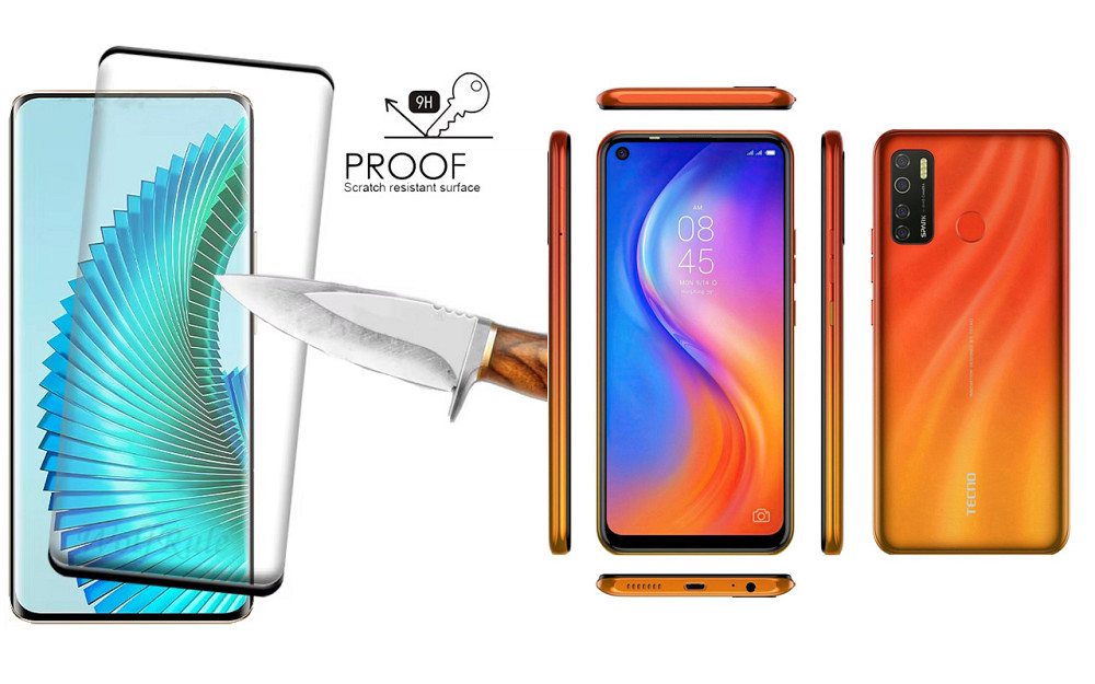 Захисне скло HyperGlass Pro для TECNO Spark 5 Pro (KD7) – максимальна чутливість та захист Київ - фото 1