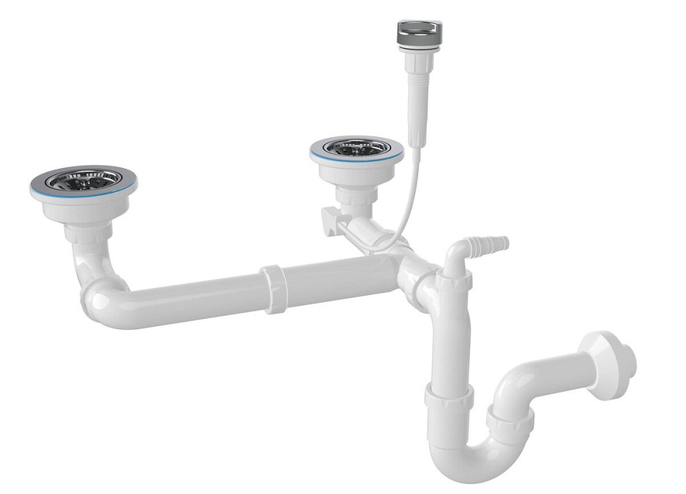 Євросифон-автомат подвійний для граніту NOVA (1199-070) Коломыя - изображение 1