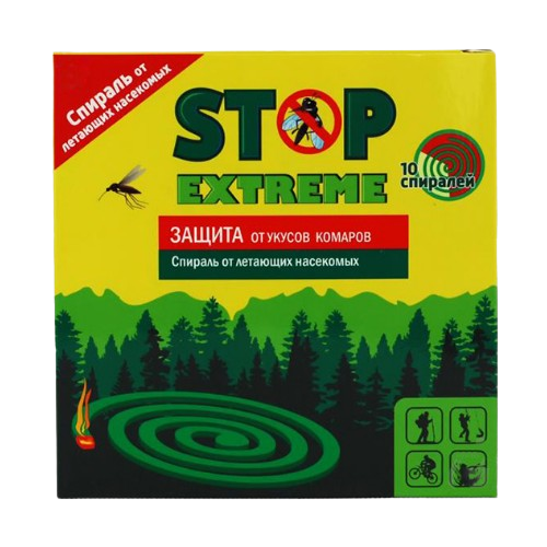 Спіралі від літаючих комах 10шт Stop Extreme ОЙ! КОМАРИКИ Житомир - фото 1