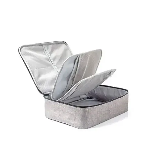 Серая дорожная сумка-органайзер для документов Киев