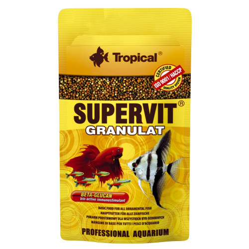 Корм Tropical Supervit Granulat для акваріумних риб гранули 10 г Київ - фото 1