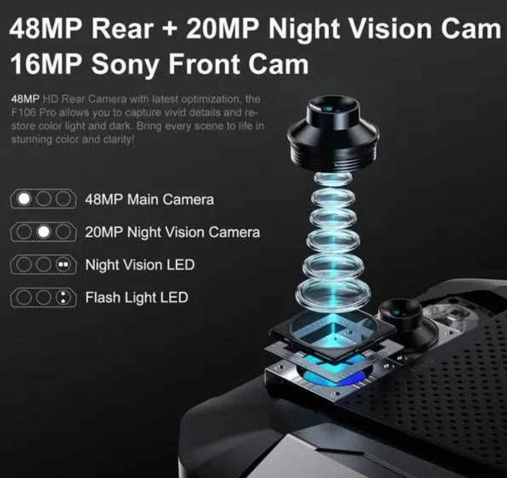 Смартфон Oukitel FOSSIBOT F106 Pro 8/256Gb 12000mAh NFC противоударный. Киев - изображение 2