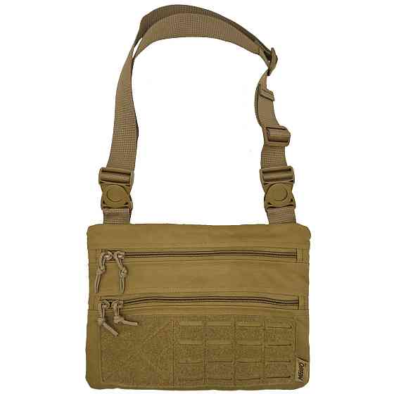 Тактична однолямкова сумка на плече , Койот Cordura 1000 D Київ