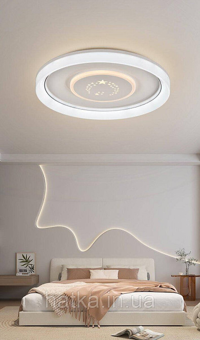 Светодиодная припотолочная люстра 2H-003, Белый Киев - изображение 2