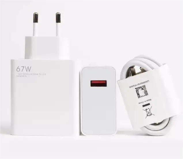 Зарядное устройство+кабель Charge 67W USB Power Adapter Запорожье - изображение 3