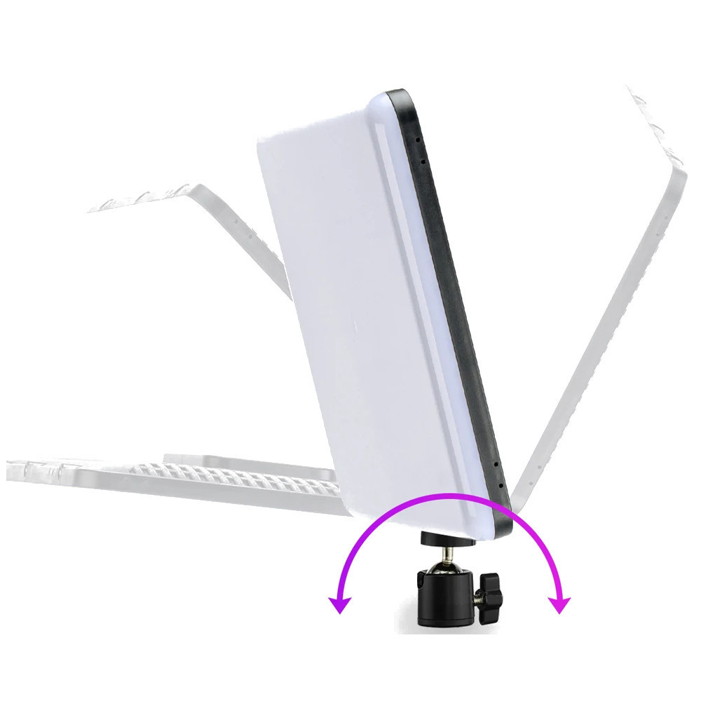 Панель світлодіодна кольорова RGB RA 95+3000-6500K AC Prof PM-26 RGB Київ - фото 4