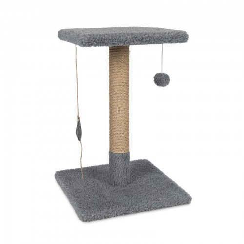 Кігтеточка Природа Фелікс стовпчик з платформою для котів 36х36х50 см Київ - фото 1