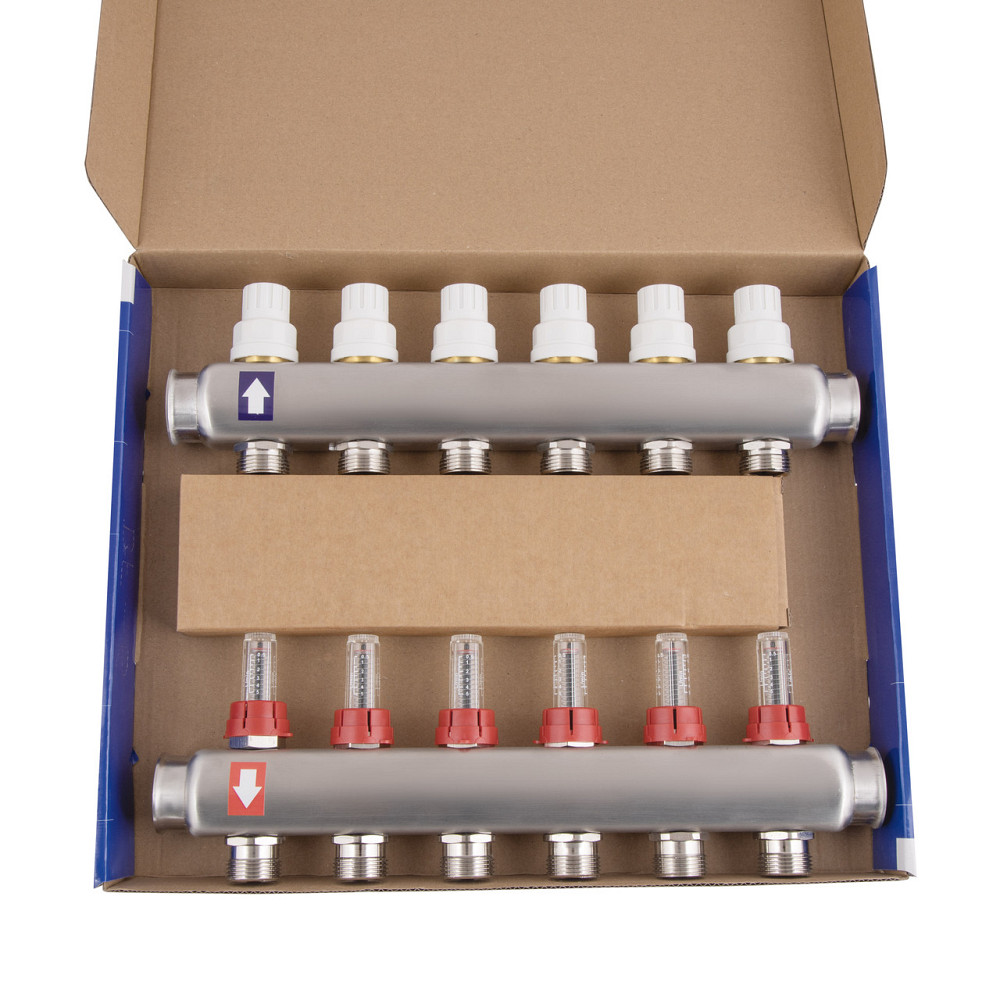 Колектор із витратами Thermo Alliance Standart 1" 6 виходів SD0046 Київ - фото 9
