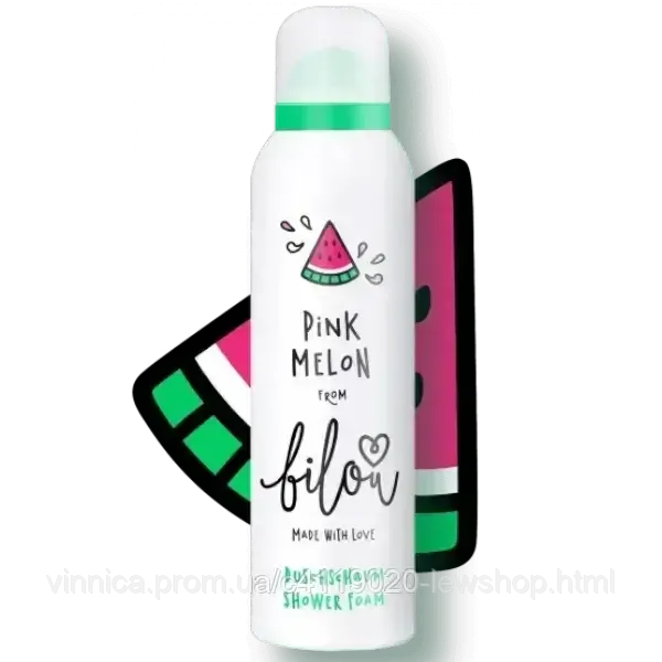 Пінка для душу Bilou Pink Melon 200 мл Чернівці - фото 1