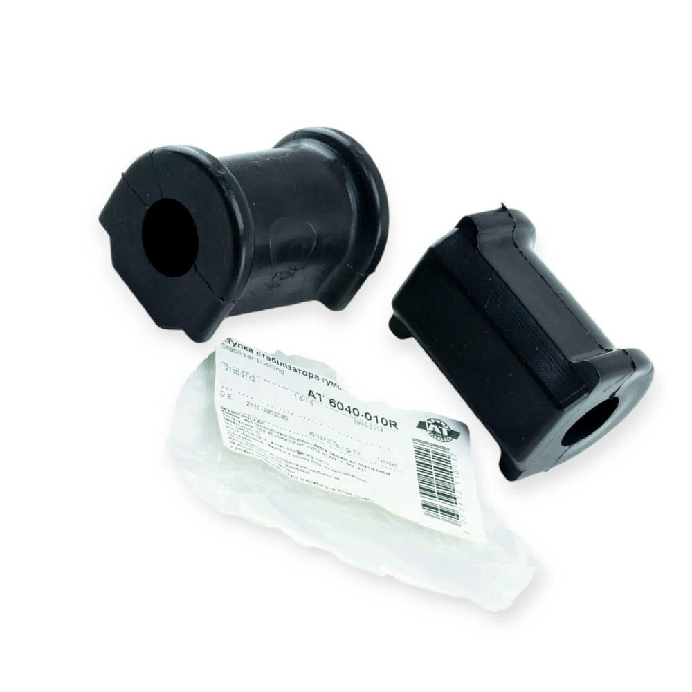 Втулка 2110, 2111, 2112 переднего (к-кт 2 шт) AT стабилизатора Мукачево - изображение 1