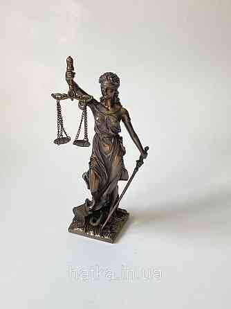 Статуэтка Veronese Фемида богиня правосудия символ справедливости 75см полистоун с бронзовым покрытием 72919V4 Киев